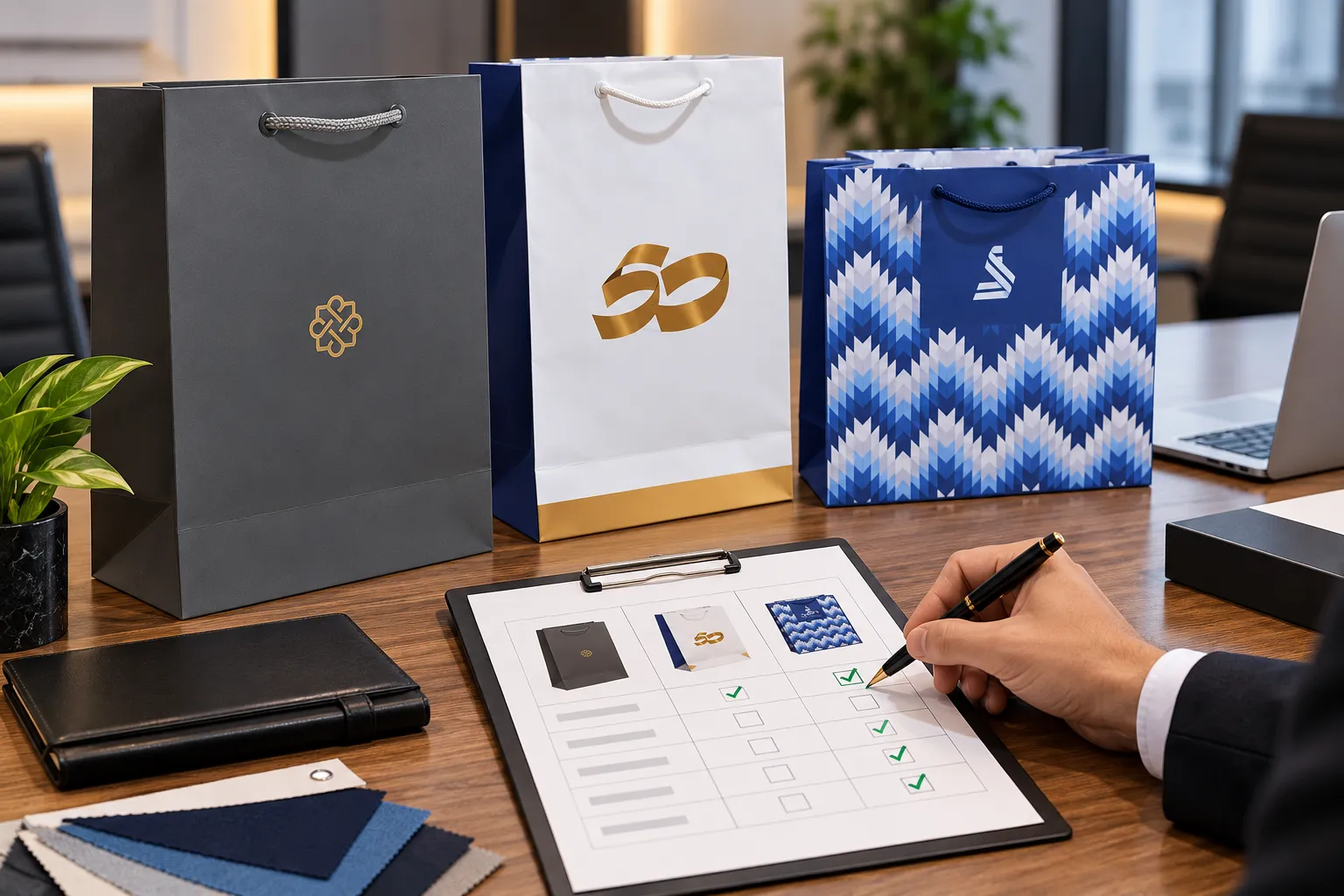 Guia de Compras Corporativas de Sacolas Personalizadas
