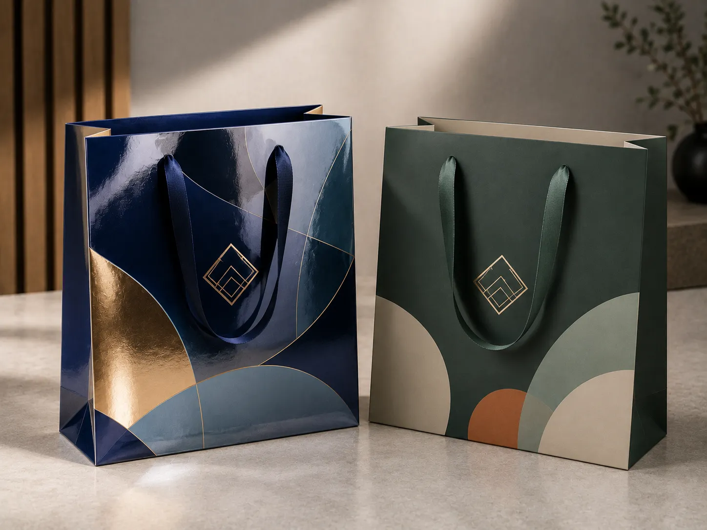 Sacolas de Papel Couchê Personalizadas