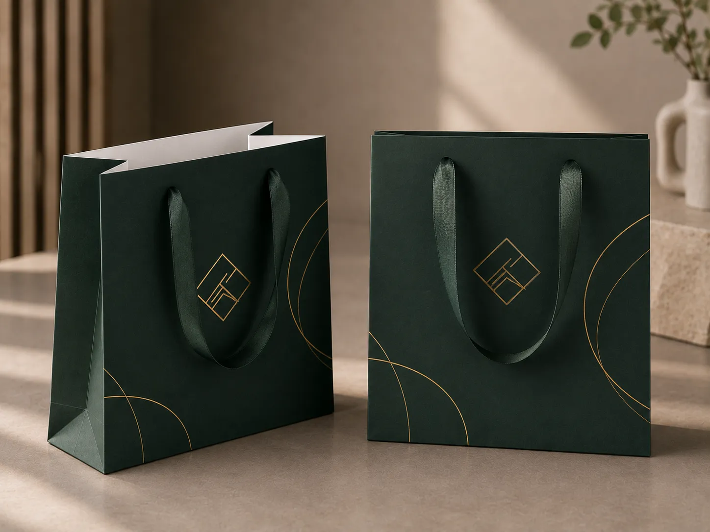 Sacolas de Papel Duplex Personalizadas