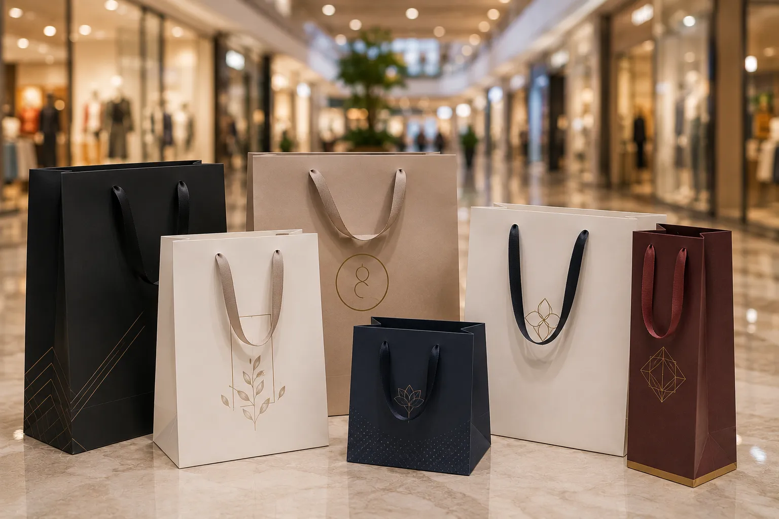 Sacolas Personalizadas para Lojas e Operações em Shoppings